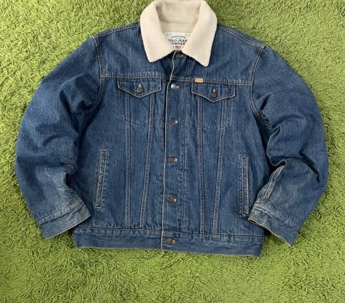 POLO 폴로진스 쉐르파 데님 자켓 100/L 상품이미지1