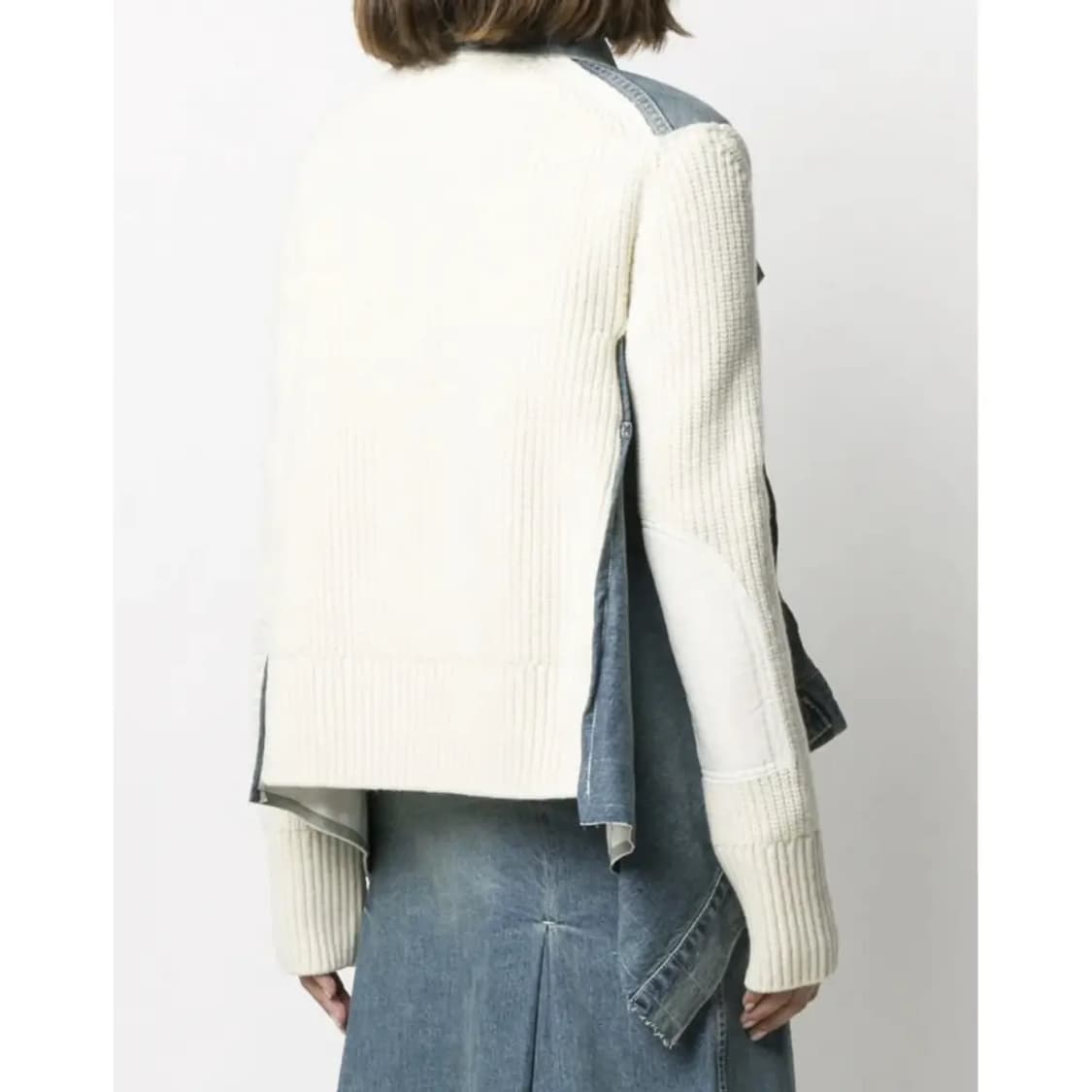 사카이 데님 니트 콤비 자켓  상품이미지8