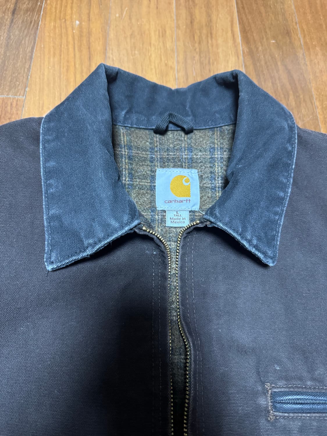 칼하트 J97 다크브라운 dkb L-T detroit large tall 상품이미지3