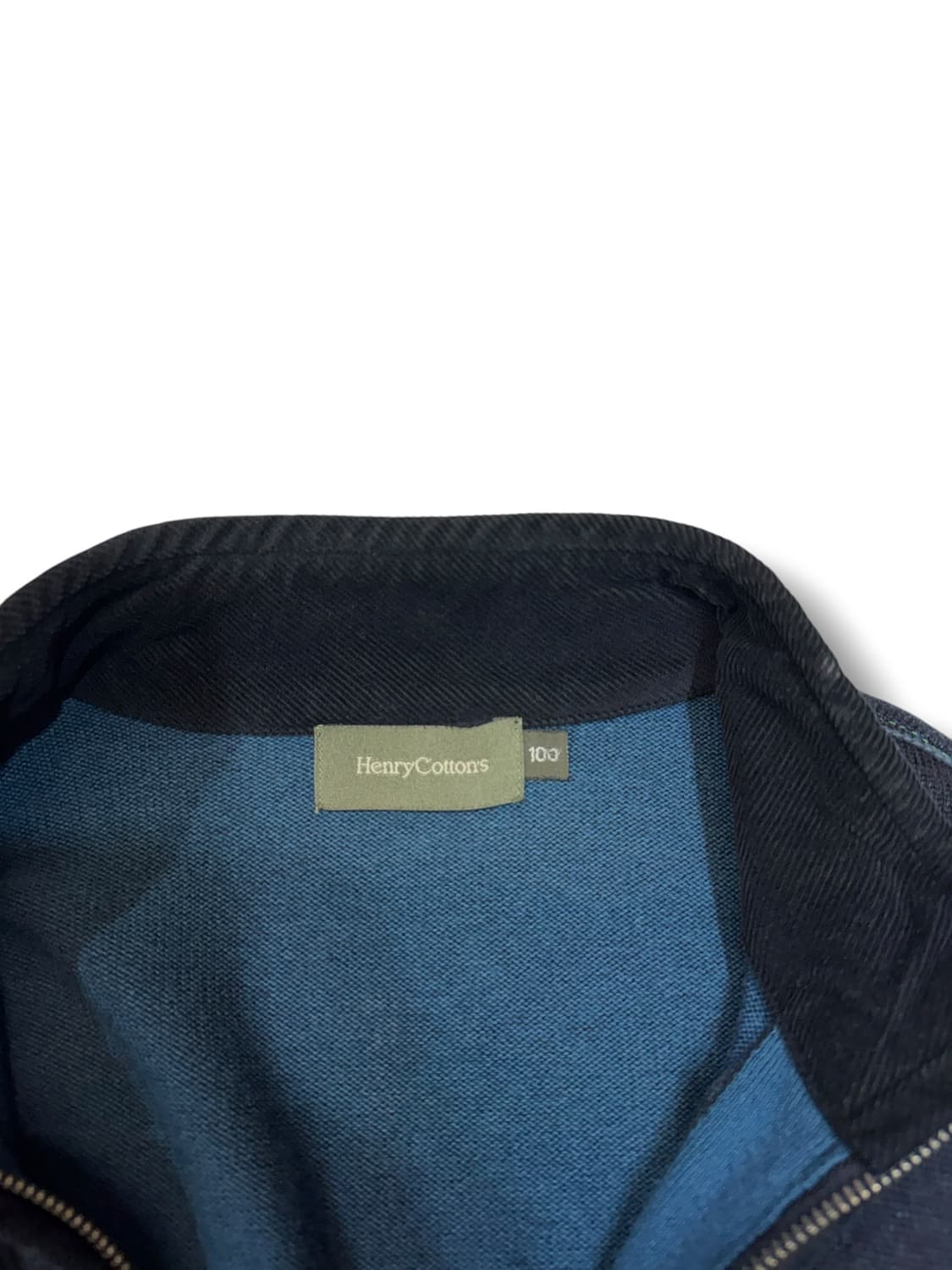 헨리코튼 스티치 디테일 니트 집업 (L)  상품이미지5