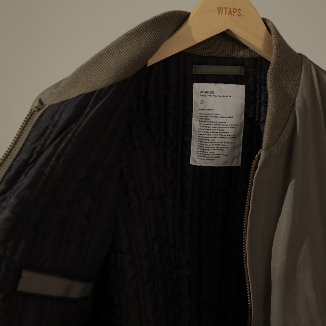 더블탭스 코튼 블루종 자켓 상품이미지9