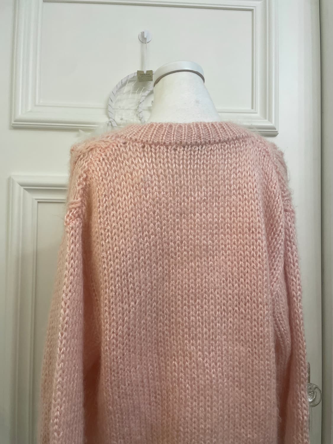 coral cute mori sweater cardigan 상품이미지4