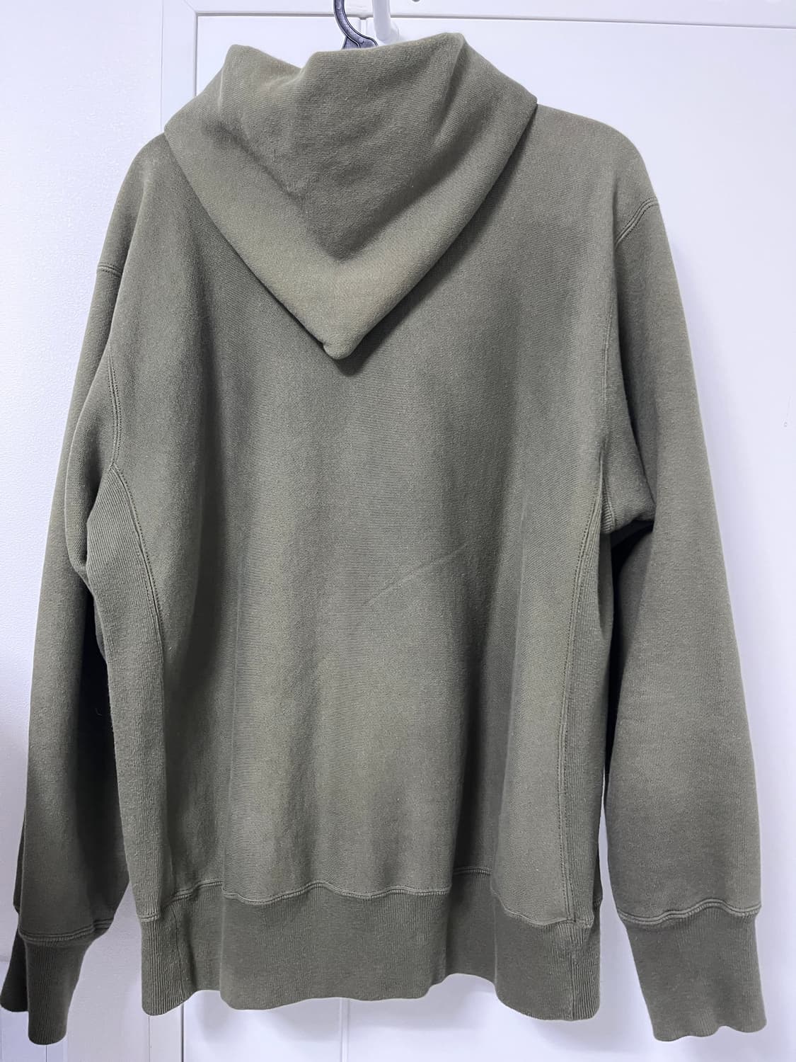 아프레쎄 하프집업 후드티 올리브 싸게 팝니다! 상품이미지4