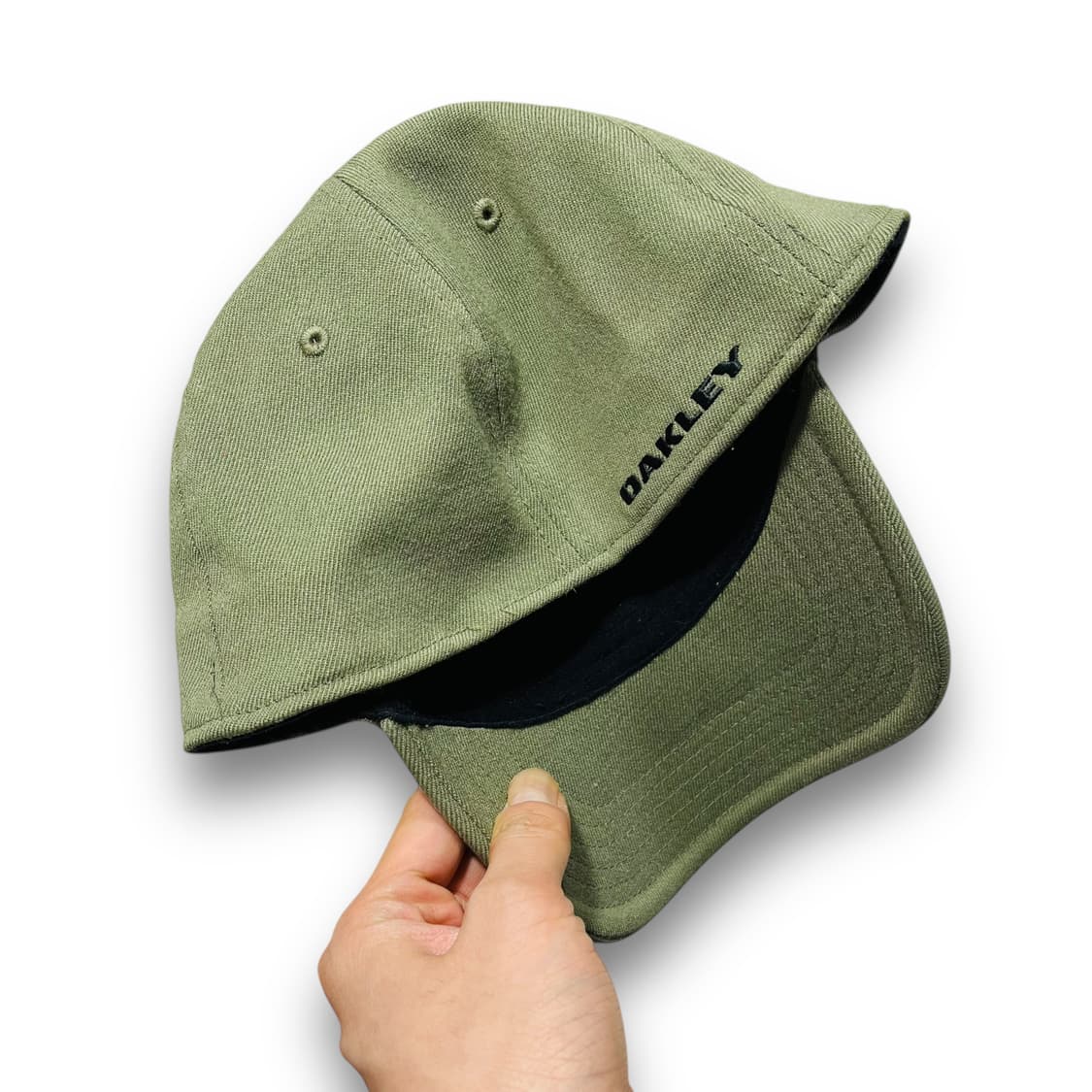오클리 카모플라쥬 아이콘 틴캔 카키 볼캡 상품이미지5