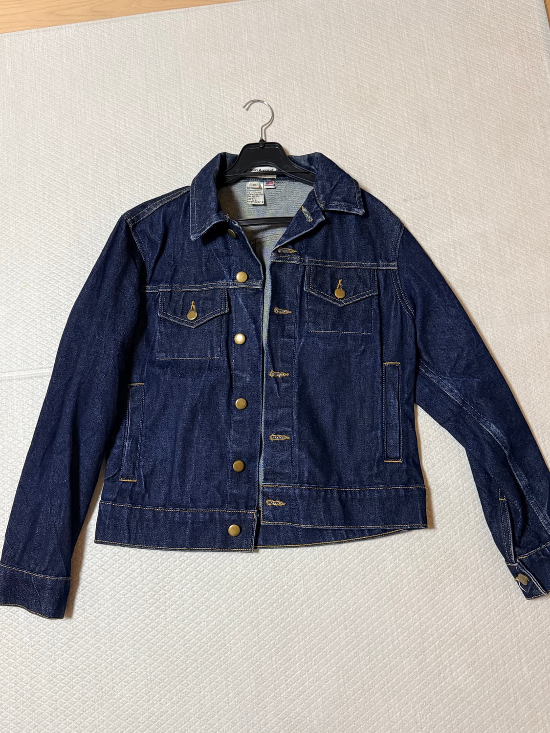 아메리칸 어패럴 데님 자켓 XS 진청 상품이미지1