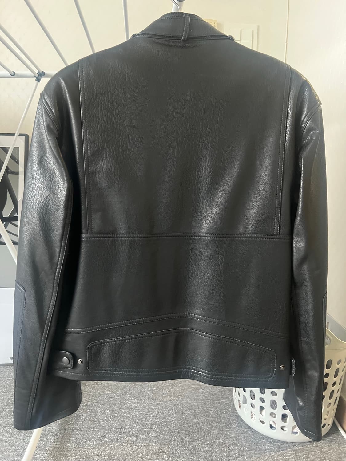 알렌느 가죽 자켓 L 상품이미지2