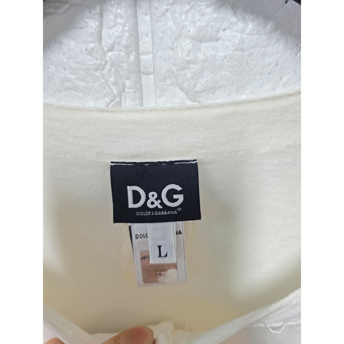 D&G 돌체앤가바나 헨리넥 반팔티 L 상품이미지2