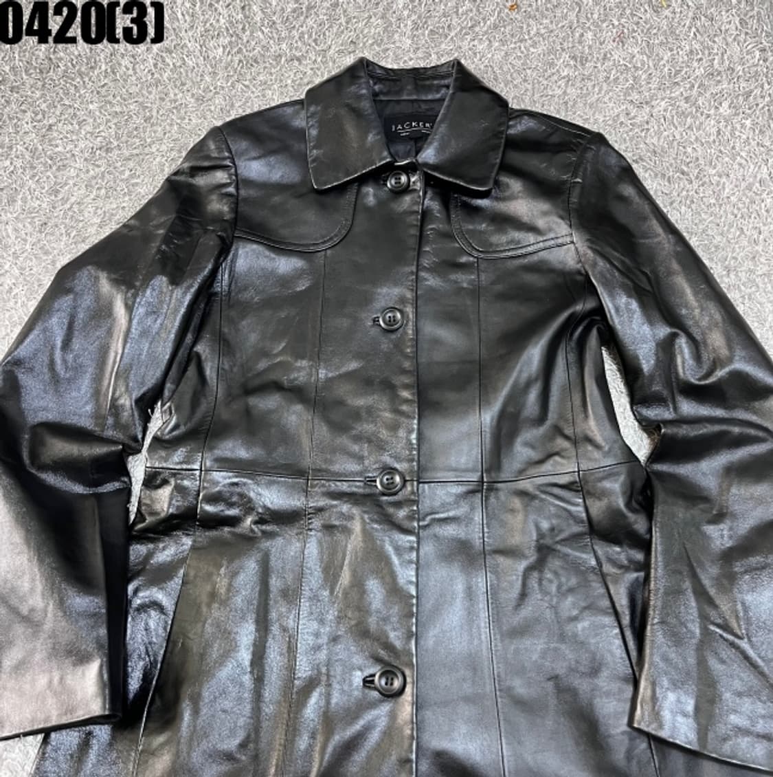 빈티지 레더 자켓 상품이미지2
