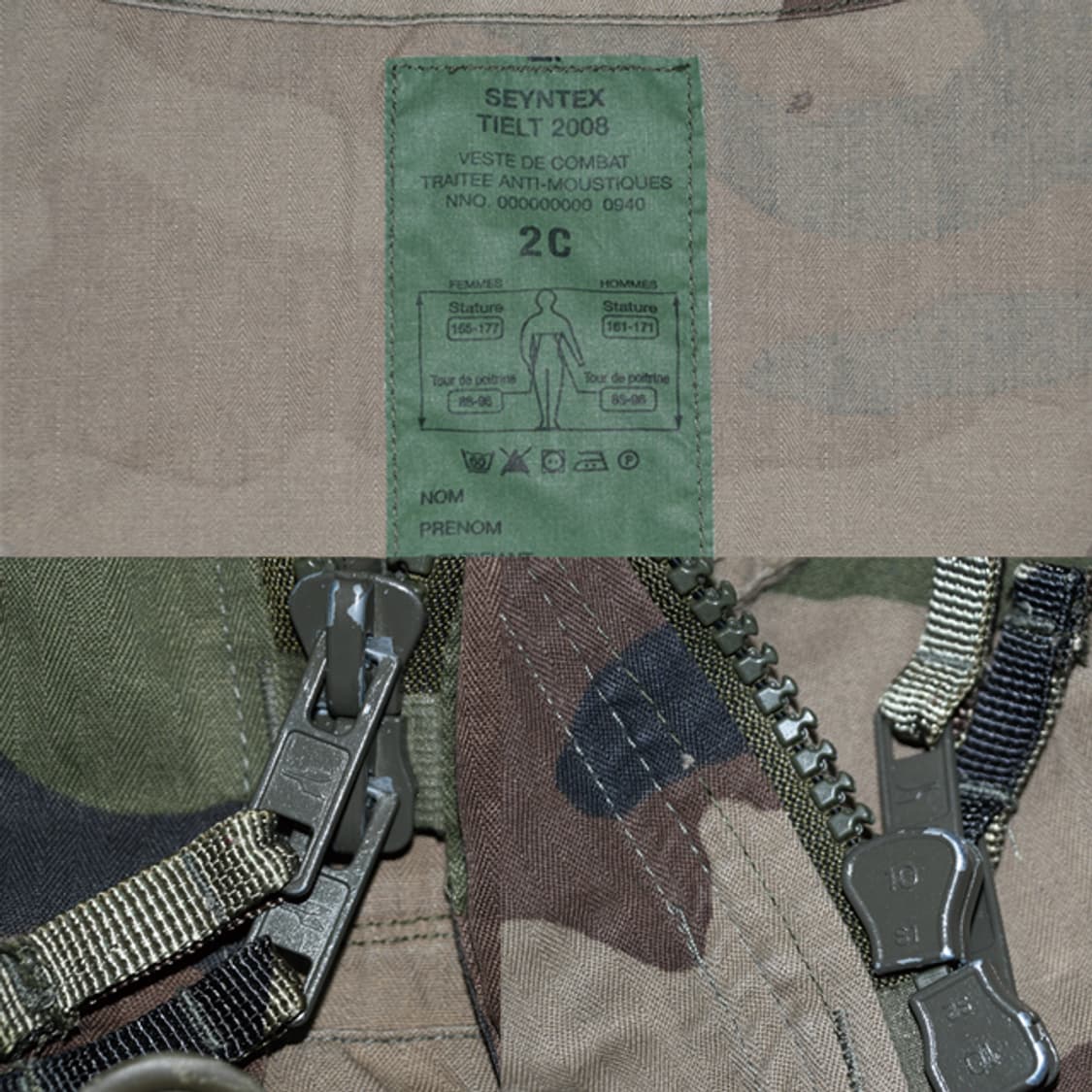 프랑스군 F2 카모플라쥬필드자켓 상품이미지10