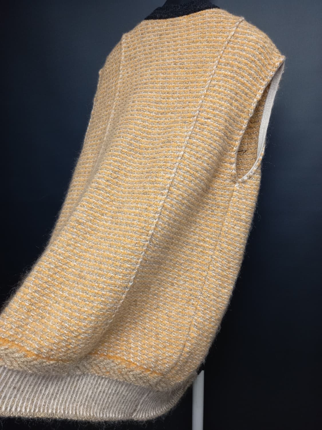 타임 춘추동 트위드 롱 베스트 F 33-77 상품이미지6