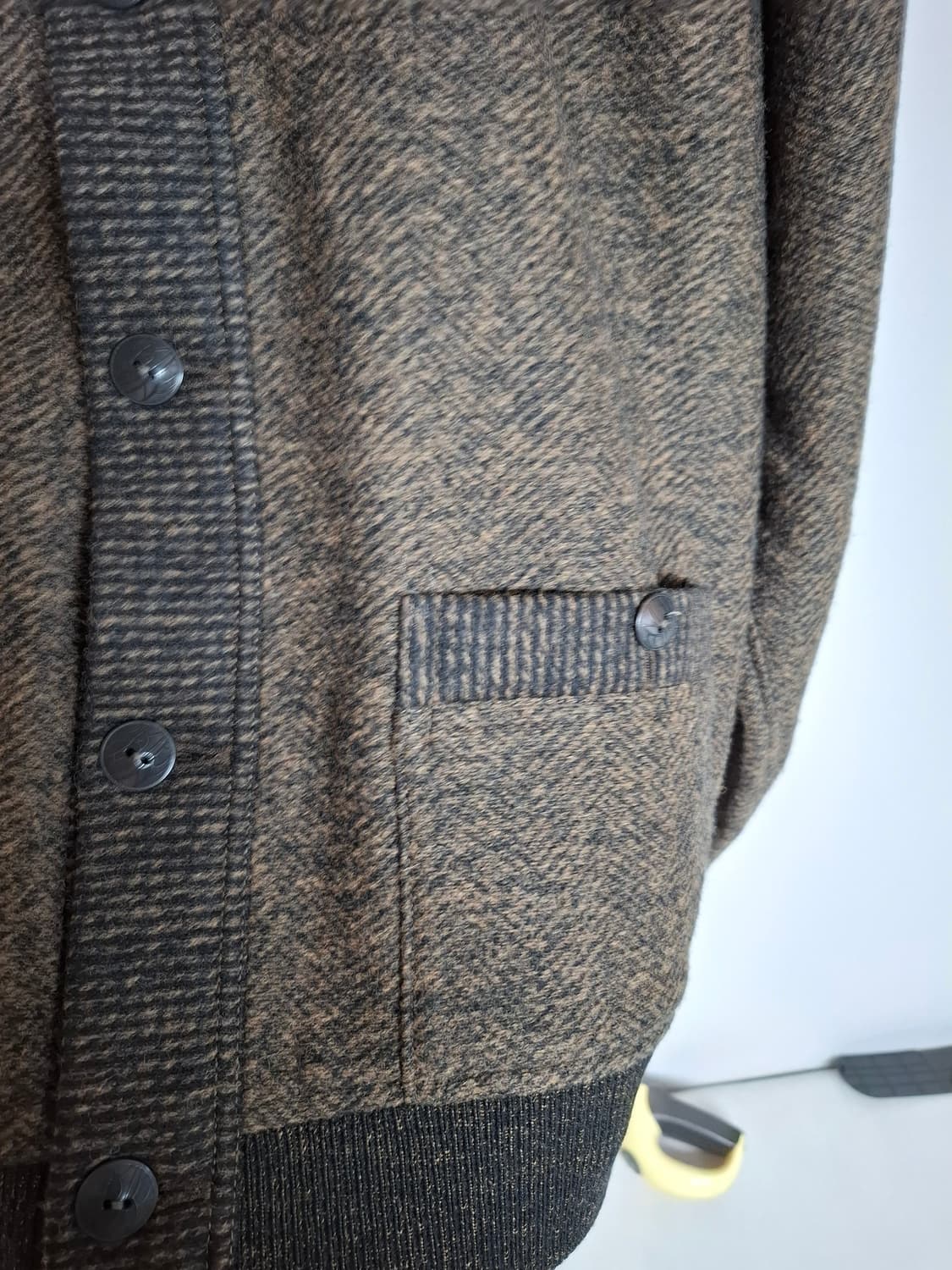 L 더블알엘 자카드 앵거스 헤링본 버튼 가디건 자켓 상품이미지6