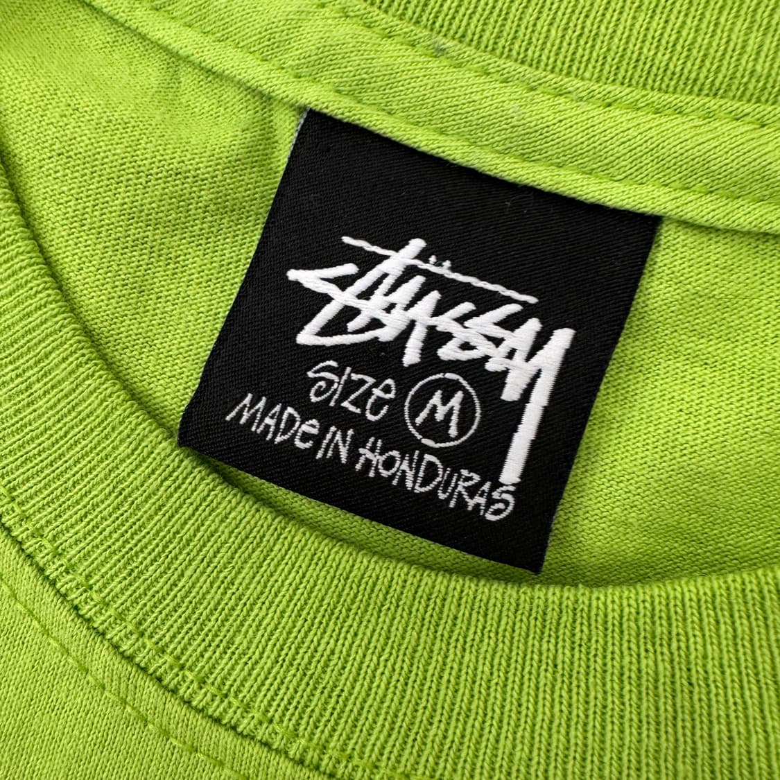 M Stussy 스투시 베이직 로고 라운드 티셔츠  상품이미지6