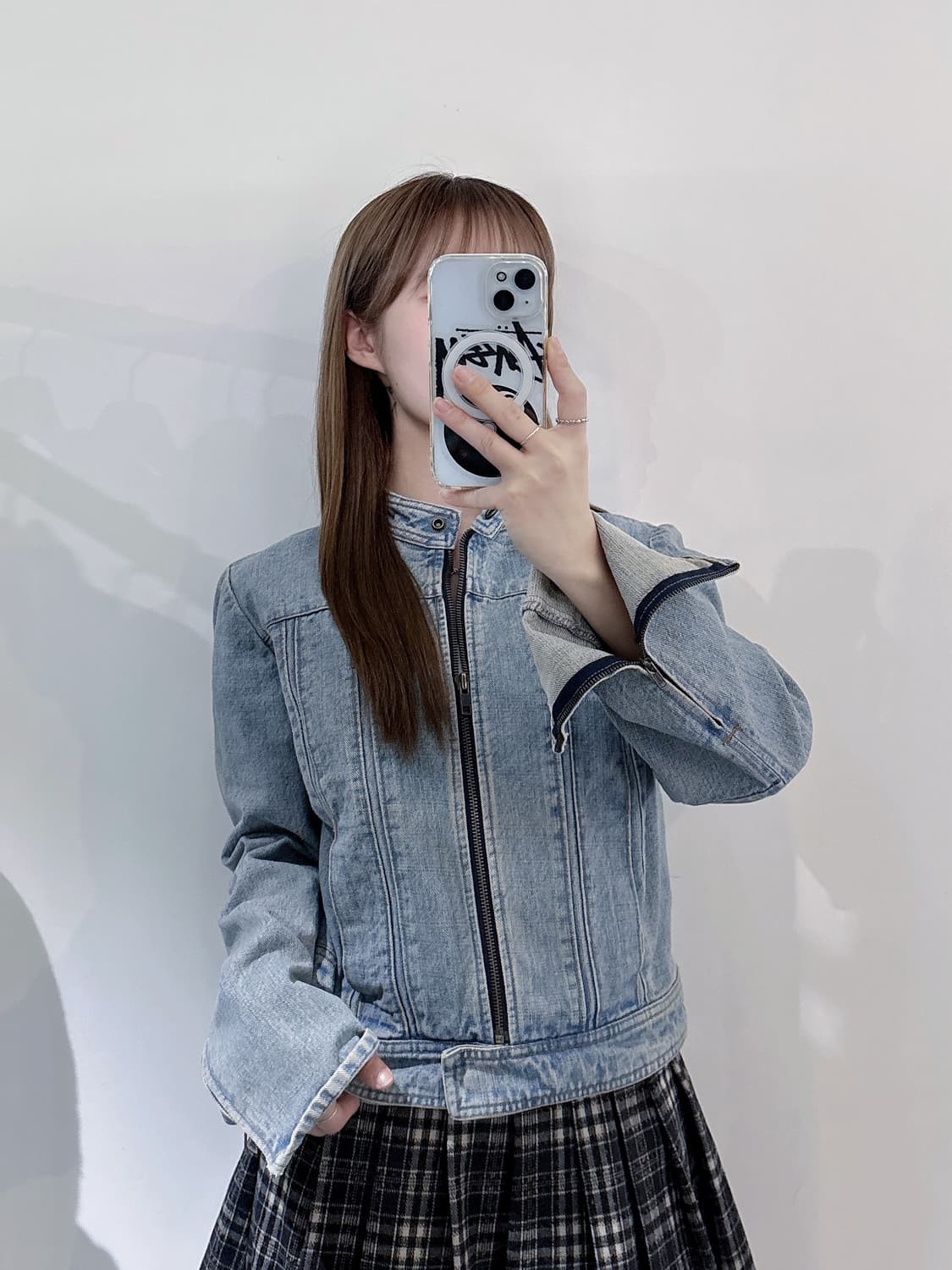 갭 논카라 라이더 데님 자켓 상품이미지2