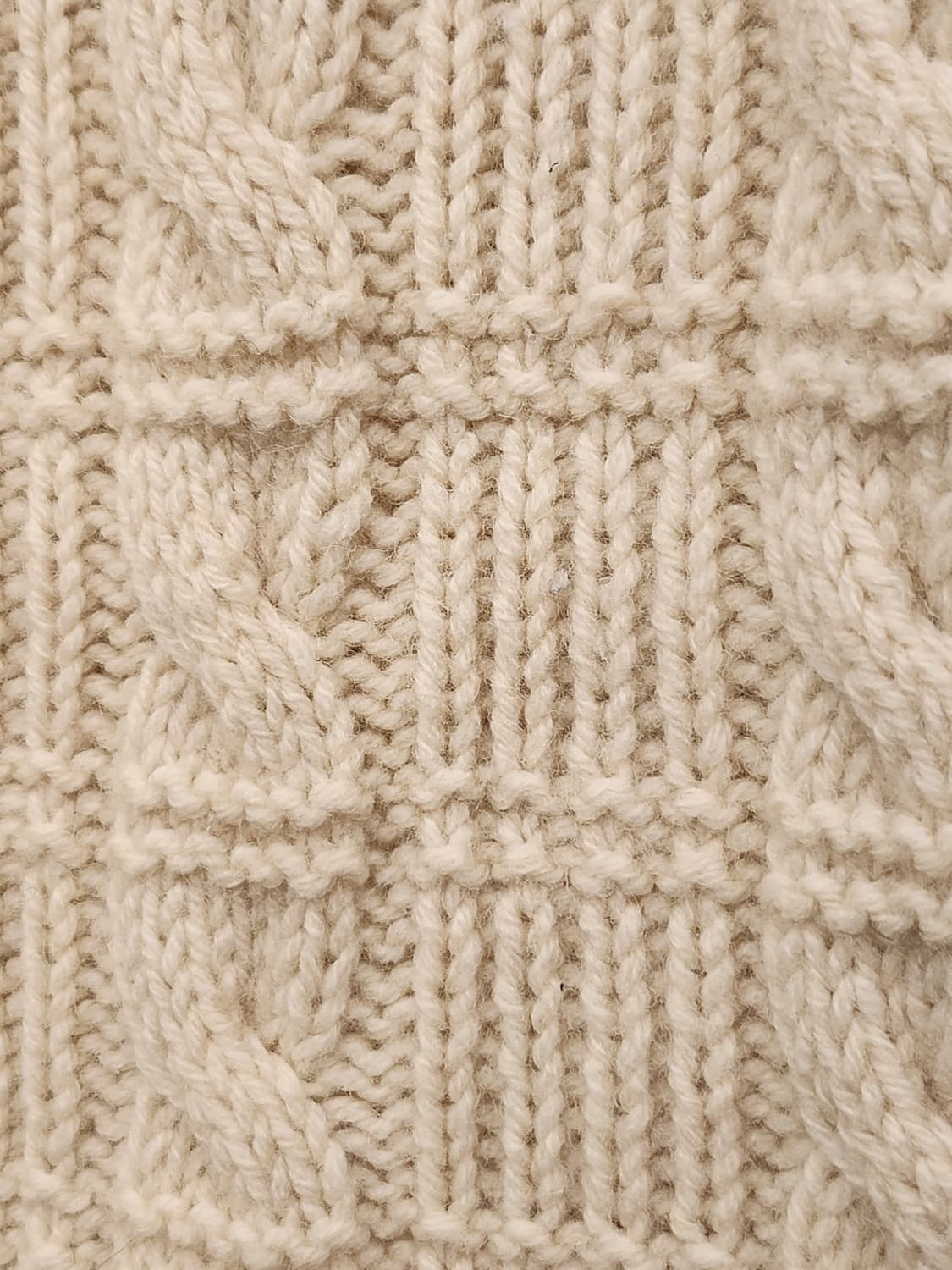 안본빈티지 꽈배기울핸드니트 상품이미지4