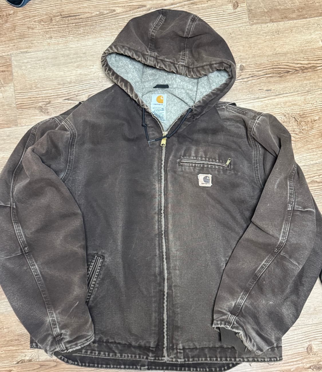 칼하트 디트로이트 후드 자켓 J141 DKB Sierra Jacket 상품이미지1