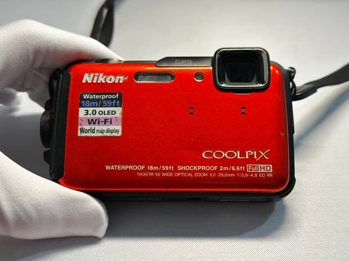 니콘 쿨픽스aw110(aw100) 오렌지 디카 상품이미지1