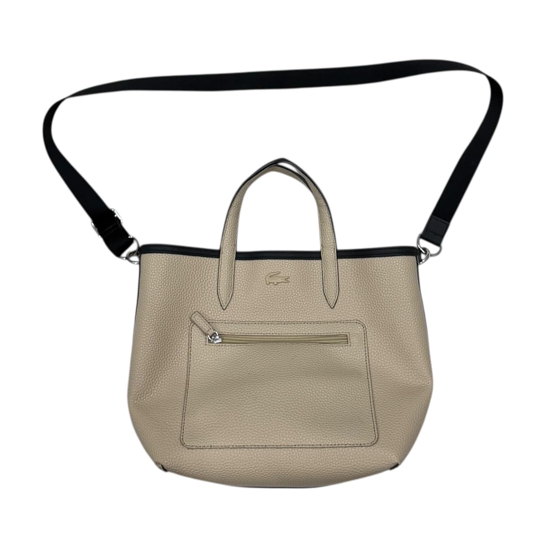 라코스테 리버서블 양면 크로스백 가방 블랙 베이지 상품이미지3