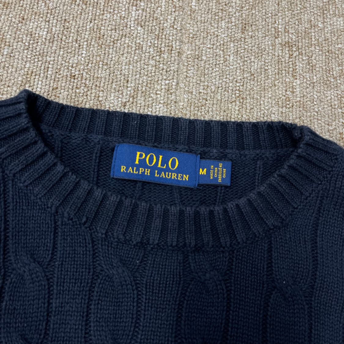 폴로 랄프로렌  꽈배기 니트 상품이미지4