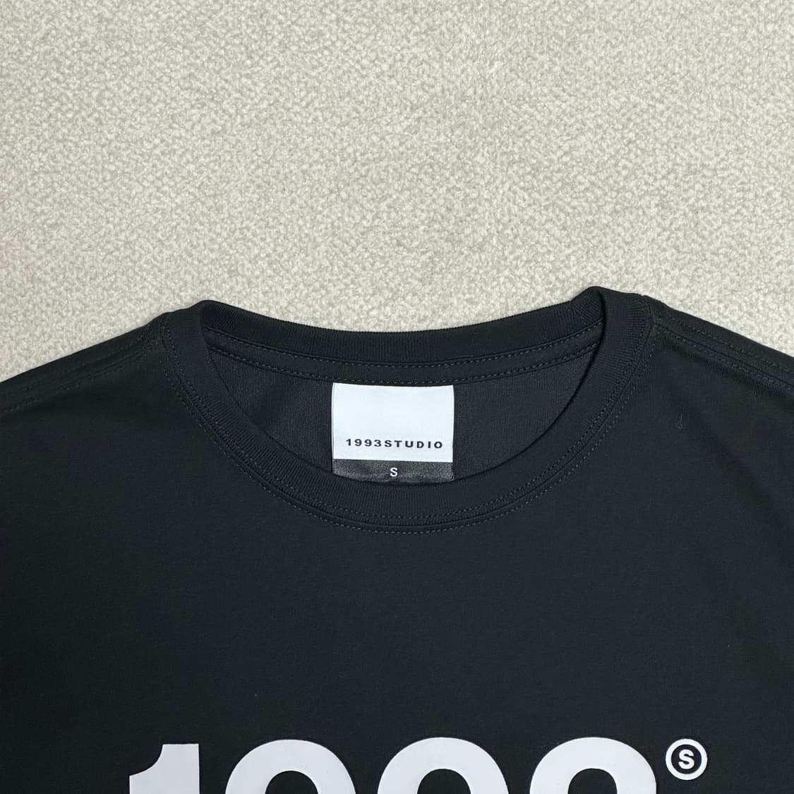 1993스튜디오 1993 빅로고 우먼 레귤러핏 티셔츠 상품이미지5