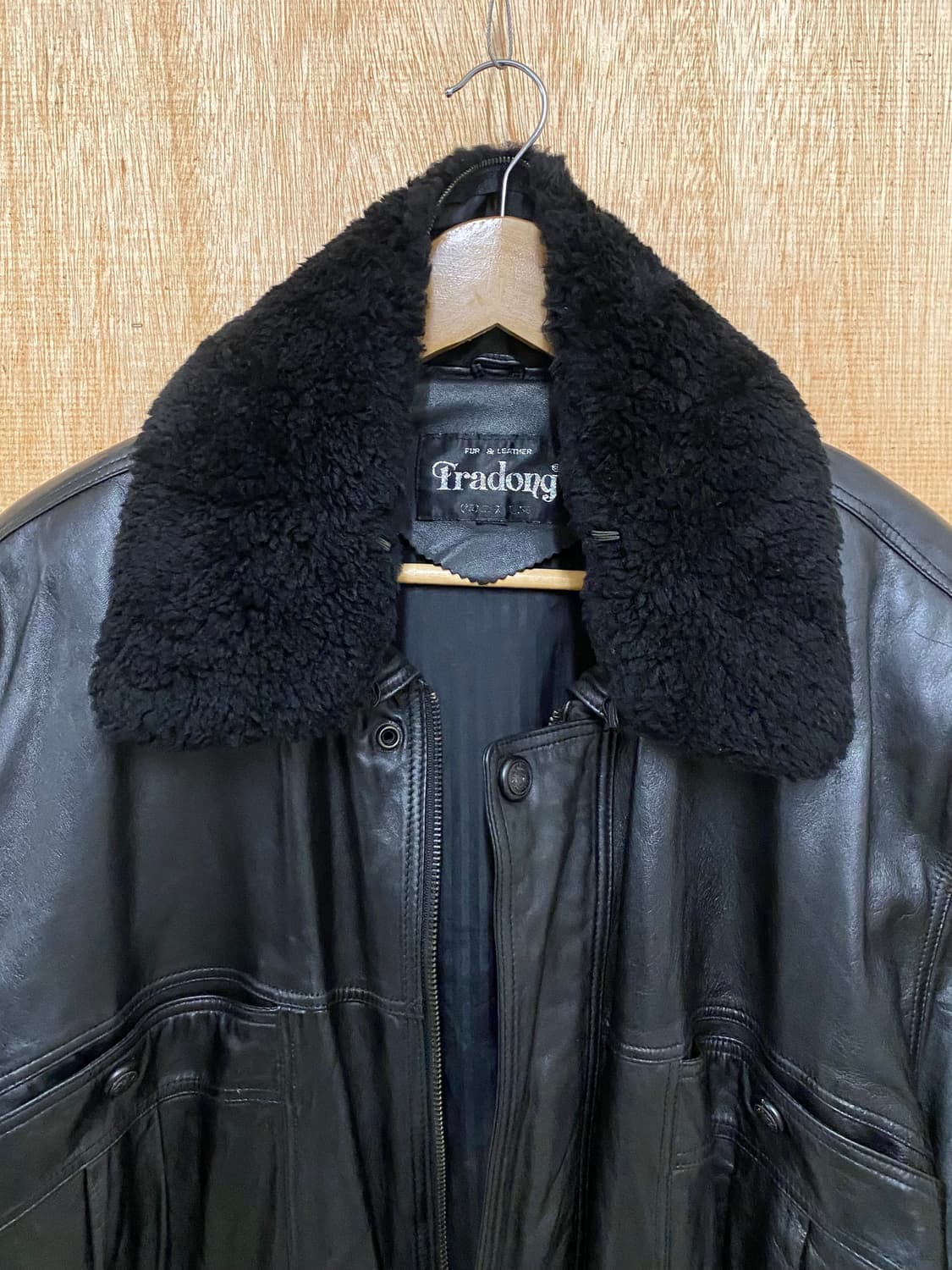 VTG leather coat 빈티지 레더 코트 상품이미지7