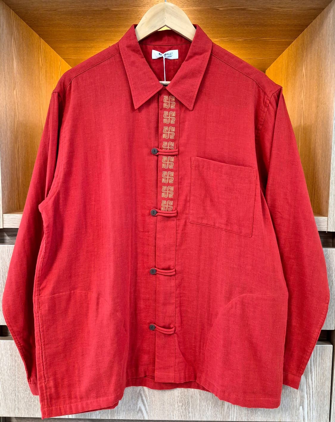 RADIALL Oriental 
Linen Shirt [XL] 상품이미지1