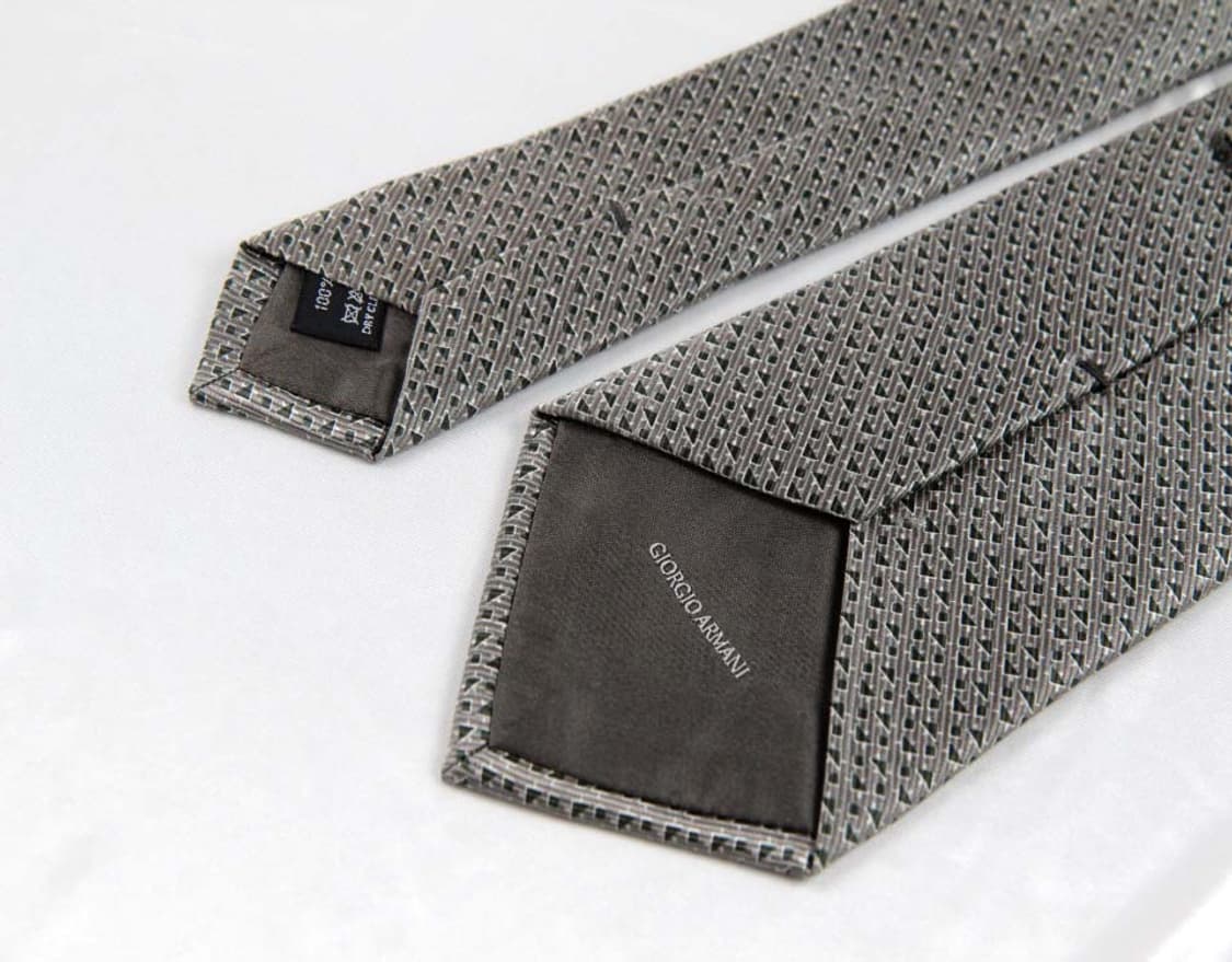 알마니 9cm A등급 남자 명품 넥타이 상품이미지4