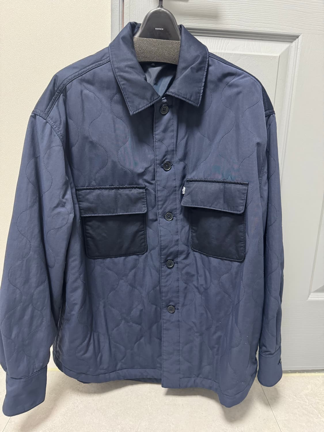 Levis made crafted 리바이스 네이비 퀼팅 자켓 판매 코모리 상품이미지3