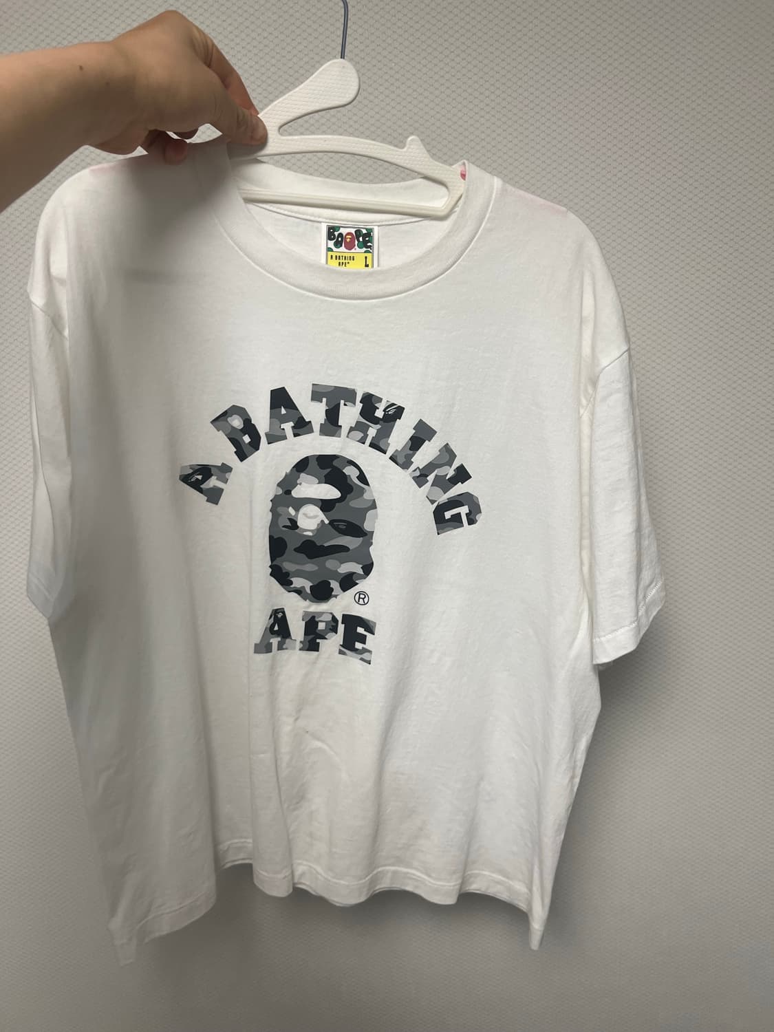 베이프 반팔 L 새상품급 상품이미지1