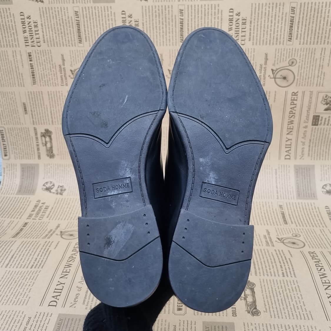 르본디 남성정장구두 실사이즈255 상품이미지3