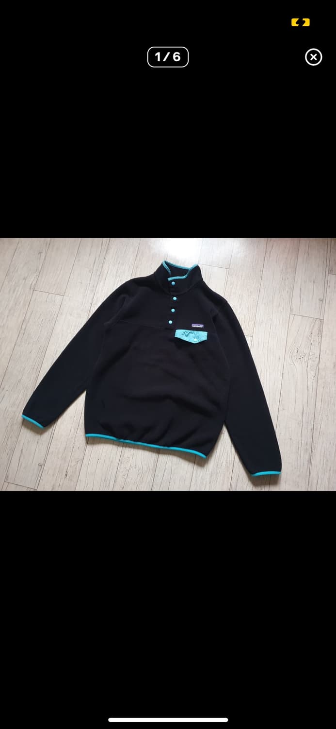 파타고니아 우먼즈 신칠라 블랙 M 상품이미지1