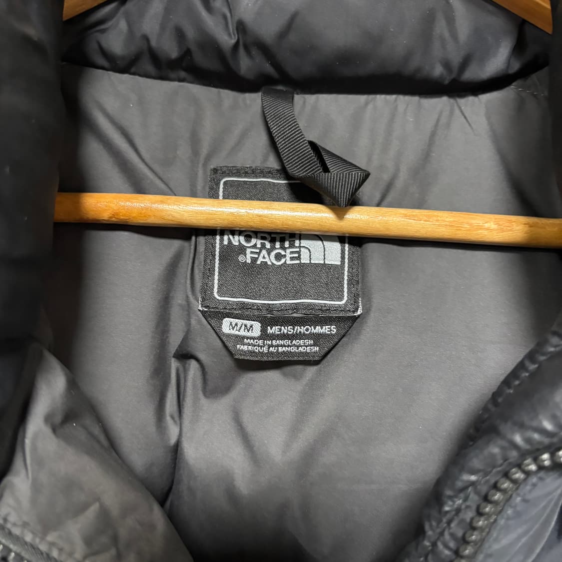 노스페이스 700 눕시 구스다운 패딩 블랙 상품이미지4