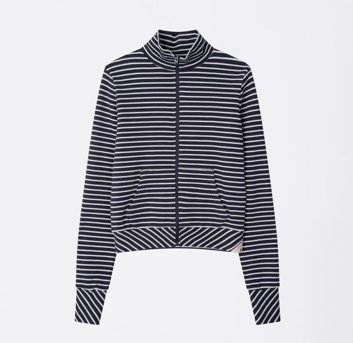 스컬프터 Striped Track Jacket Navy 상품이미지2