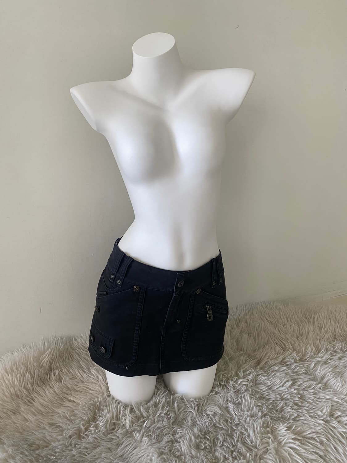 디젤 아카이브 카고 스커트 상품이미지5