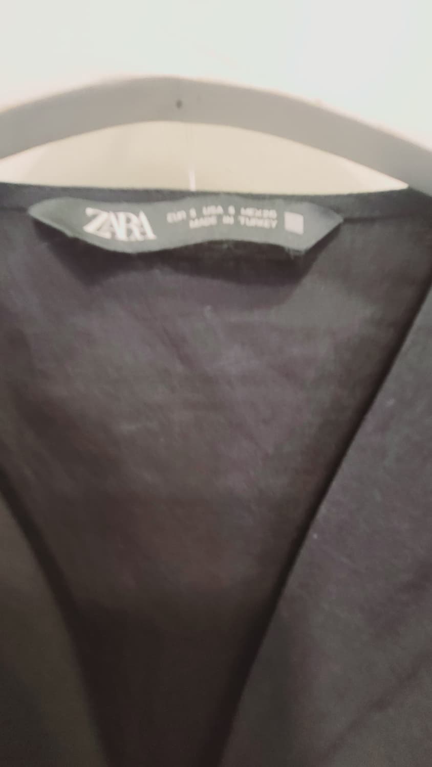 자라 벌룬퍼프. 디자이너  데님 스커트 상품이미지3