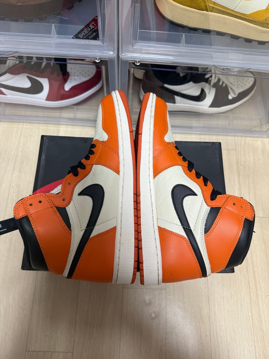 조던 1 레트로 하이 OG 리버스 쉐터드 백보드 265 상품이미지5