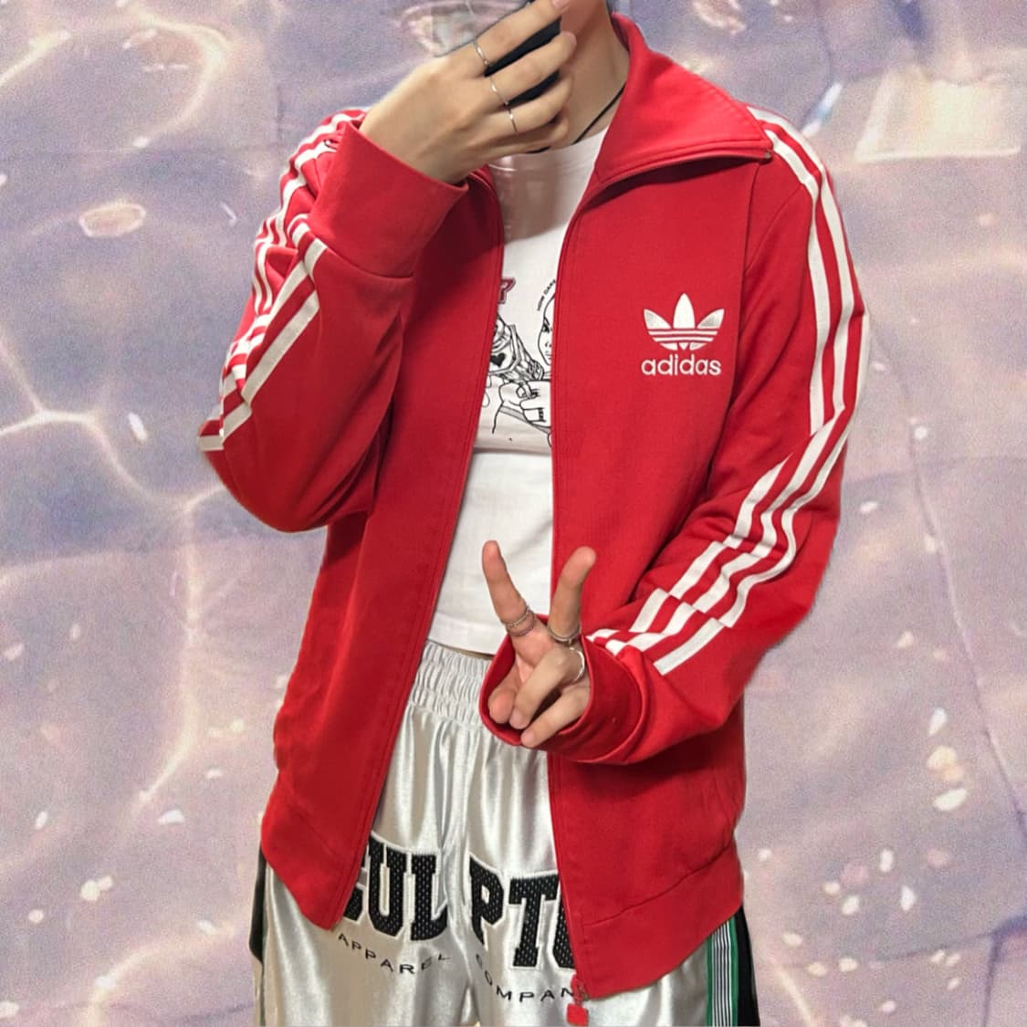 아디다스 유로파 져지 레드  상품이미지3