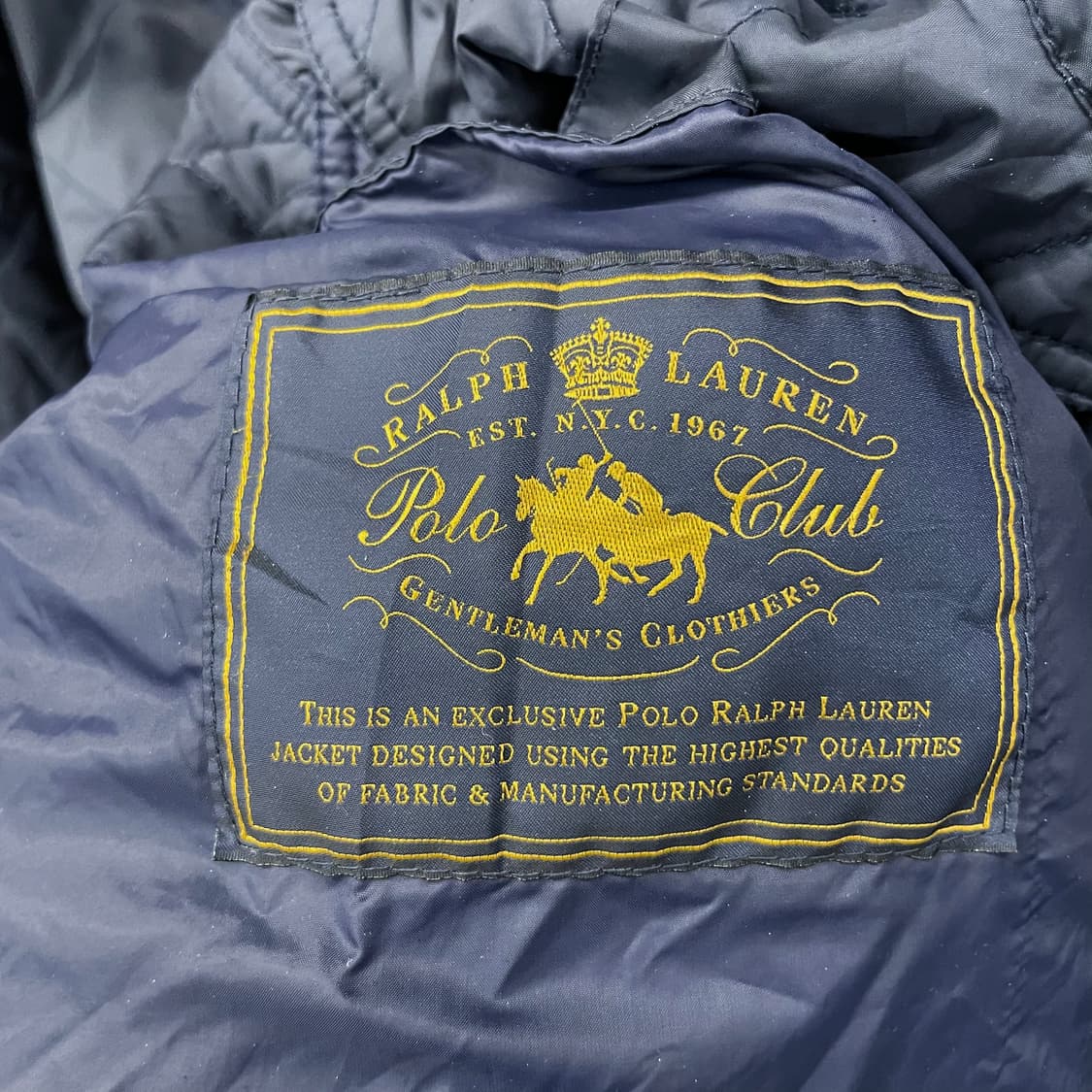 폴로 랄프로렌 버클 넥 스웨이드 패치 코듀로이 넥 퀼팅 헌팅 자켓 상품이미지9