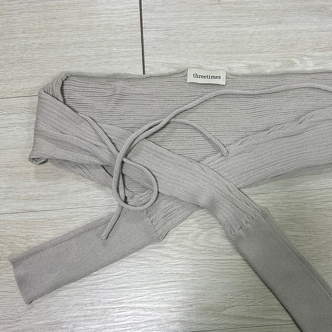 쓰리타임즈 릿볼레로 라이트그레이 상품이미지2