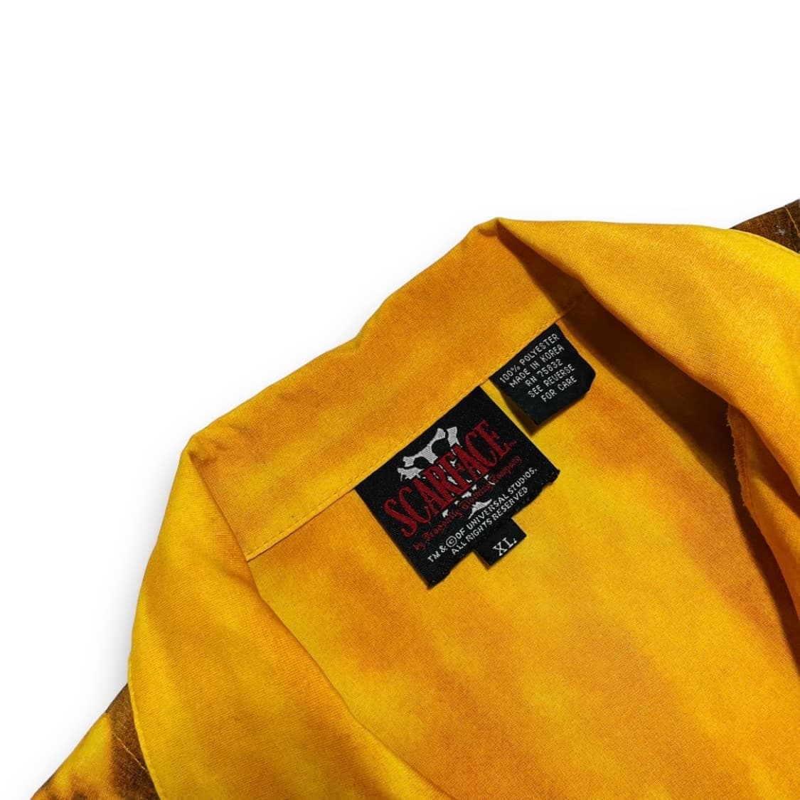 스카페이스 90s 블루 정장 건 하와이안 반팔 셔츠 상품이미지6