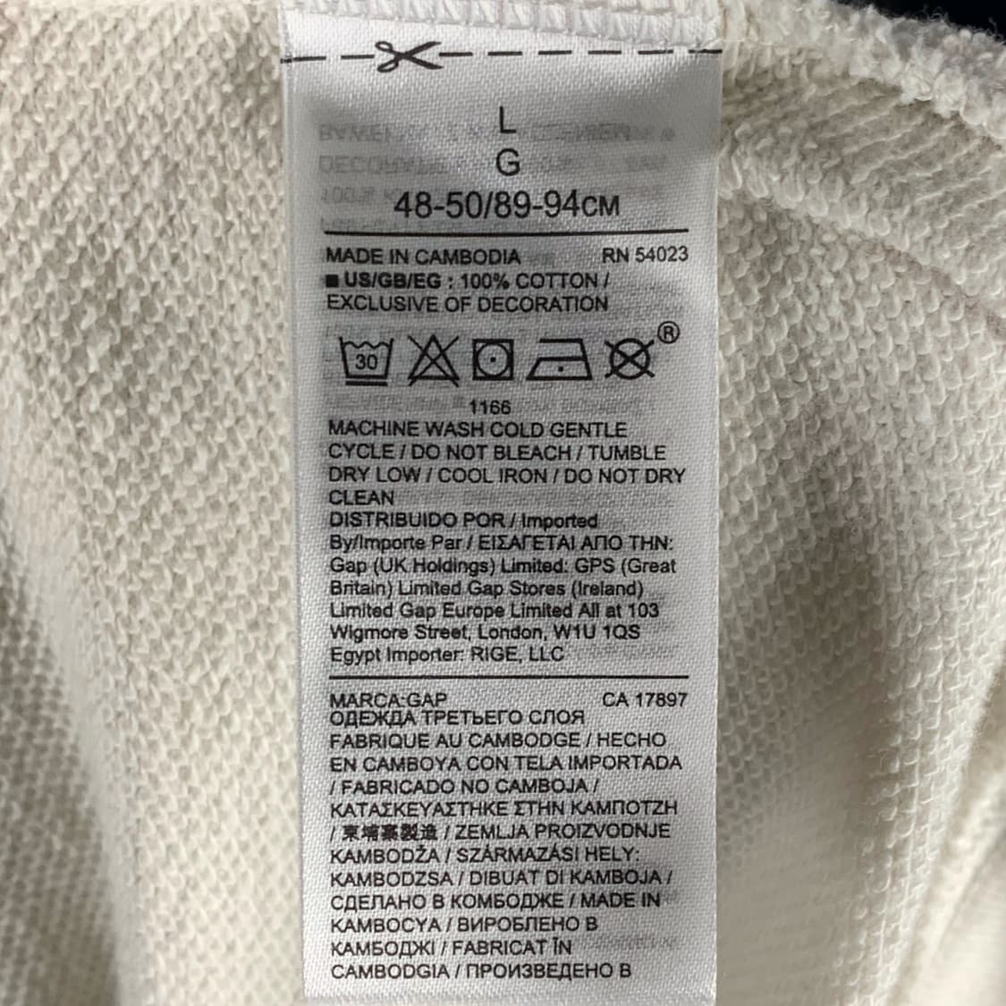 [L] GAP 베이직 스펠아웃 후디 상품이미지5