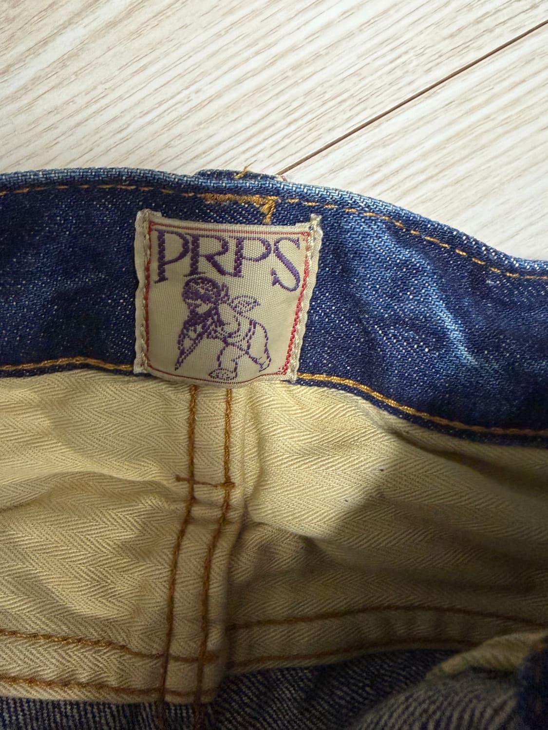 명품 PRPS 셀비지 데님 청바지 32사이즈 신품 수준 상품이미지6