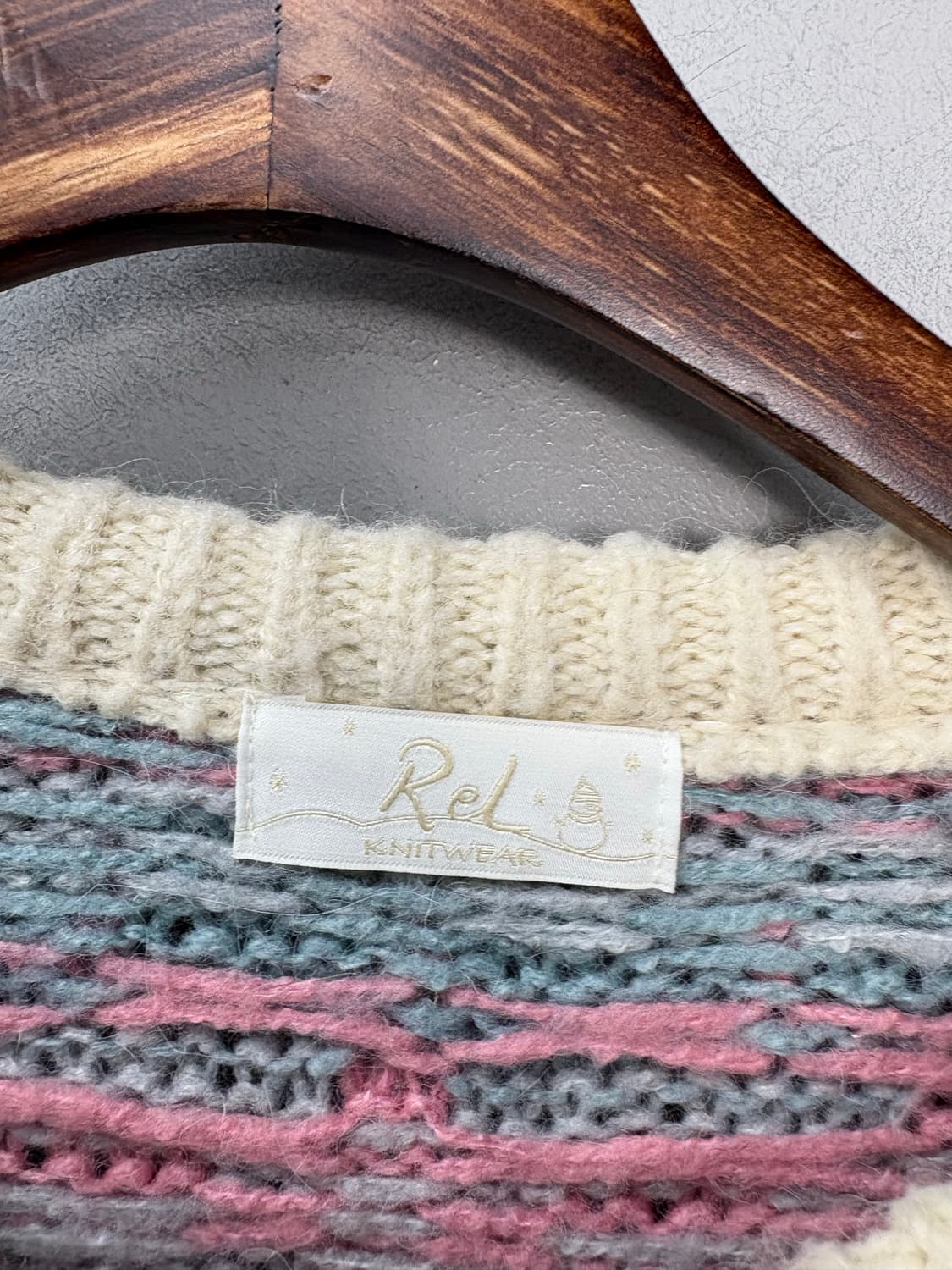 리엘 노르딕 니트 가디건 A3097 상품이미지6