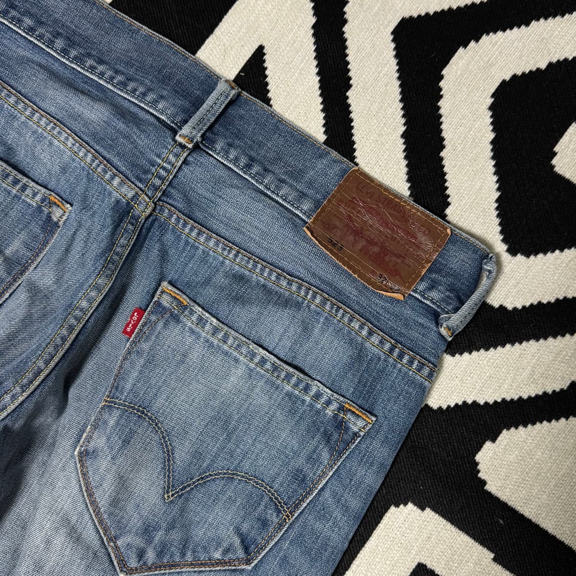 리바이스 523 스트레이트 데님 32X33 상품이미지4