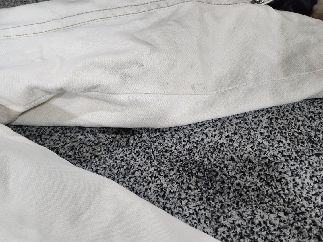 라이더 감성 빈티지 퍼카라 자켓  M 상품이미지8