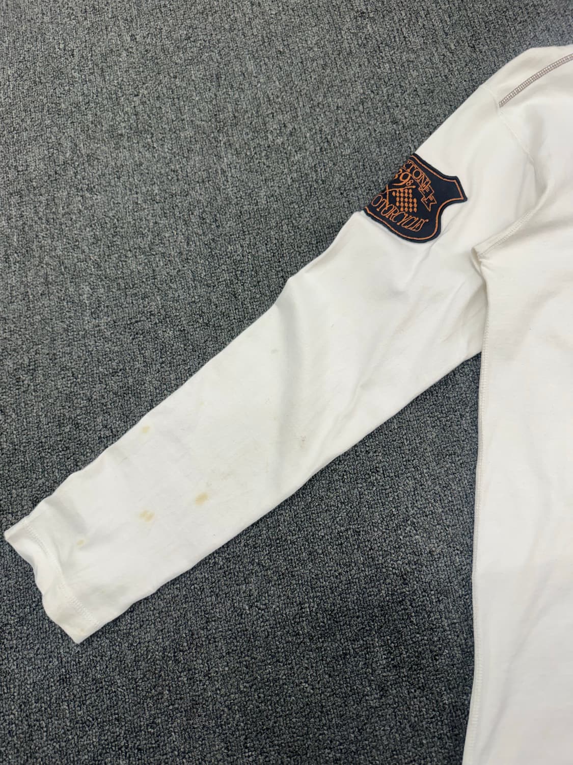 XL)노턴 빈티지 자수 브이넥 롱슬리브 상품이미지4