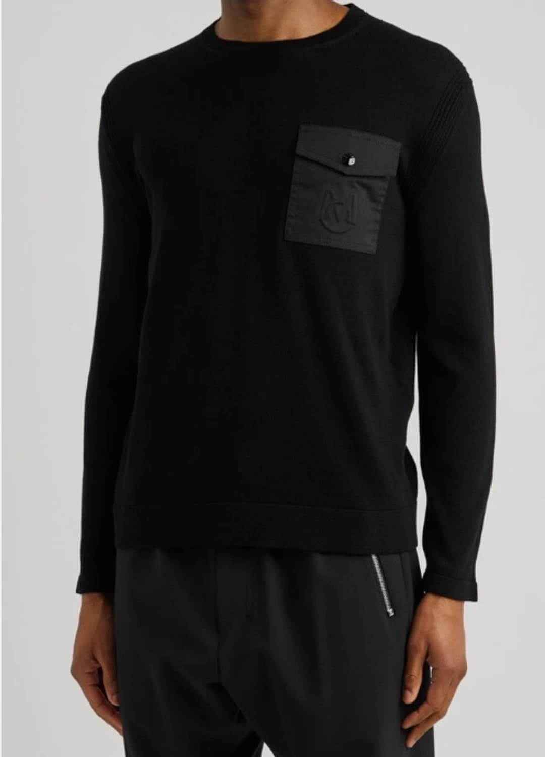 몽클레어 포켓 니트 스웨터 티셔츠 L 상품이미지8