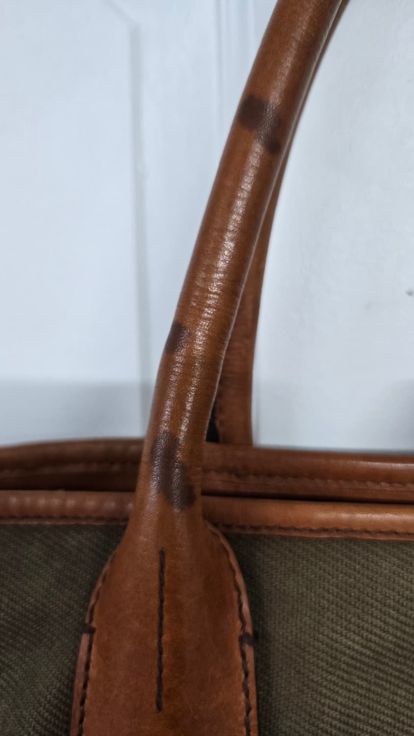 폴로 랄프로렌 빈티지 캔버스레더 토트백 상품이미지4