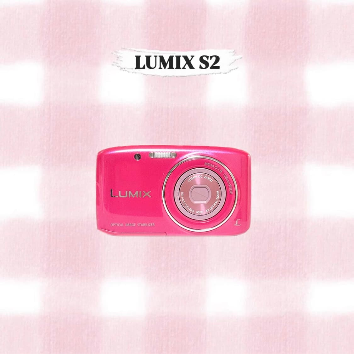 파나소닉 루믹스 S2 핑크 빈티지디카 상품이미지1