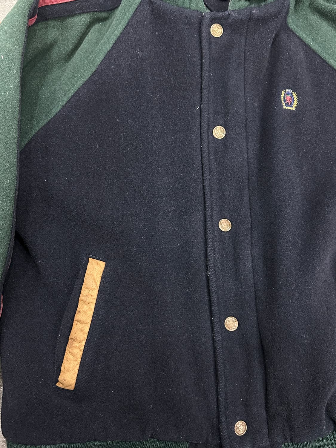 타미힐피거 모직 후드 점퍼 상품이미지3