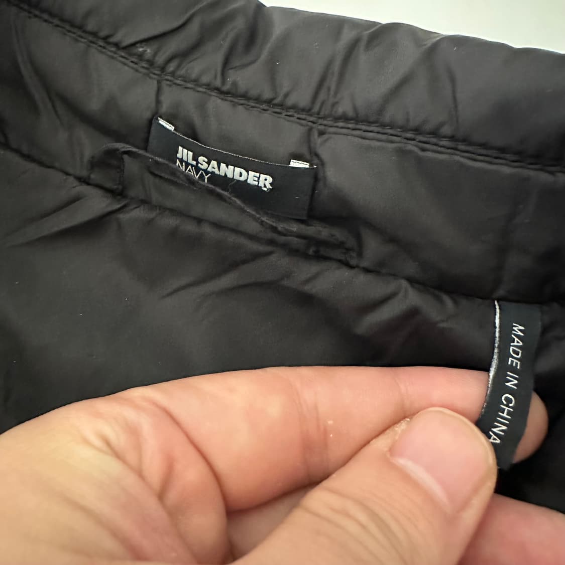 질샌더 jil sander navy 패딩 코트 상품이미지6